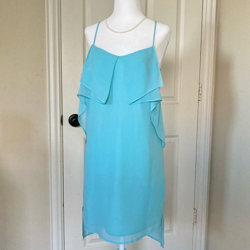 Bcbgeneration Mint Chiffon Dress - image 1